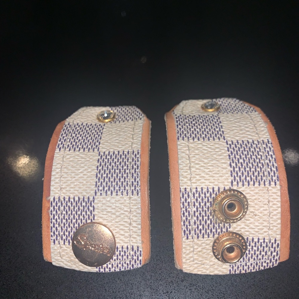 Upcycled LV Apple Watch Band